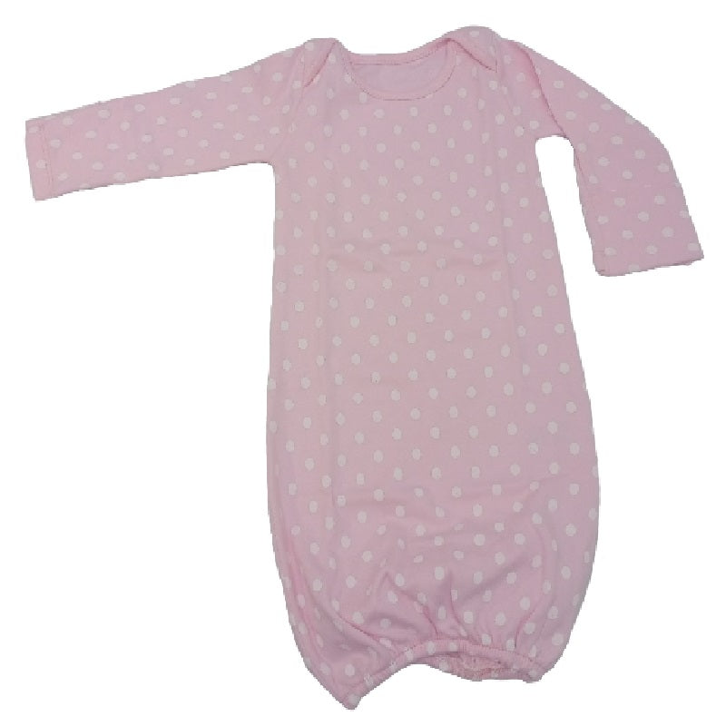 Pink White dots Layette