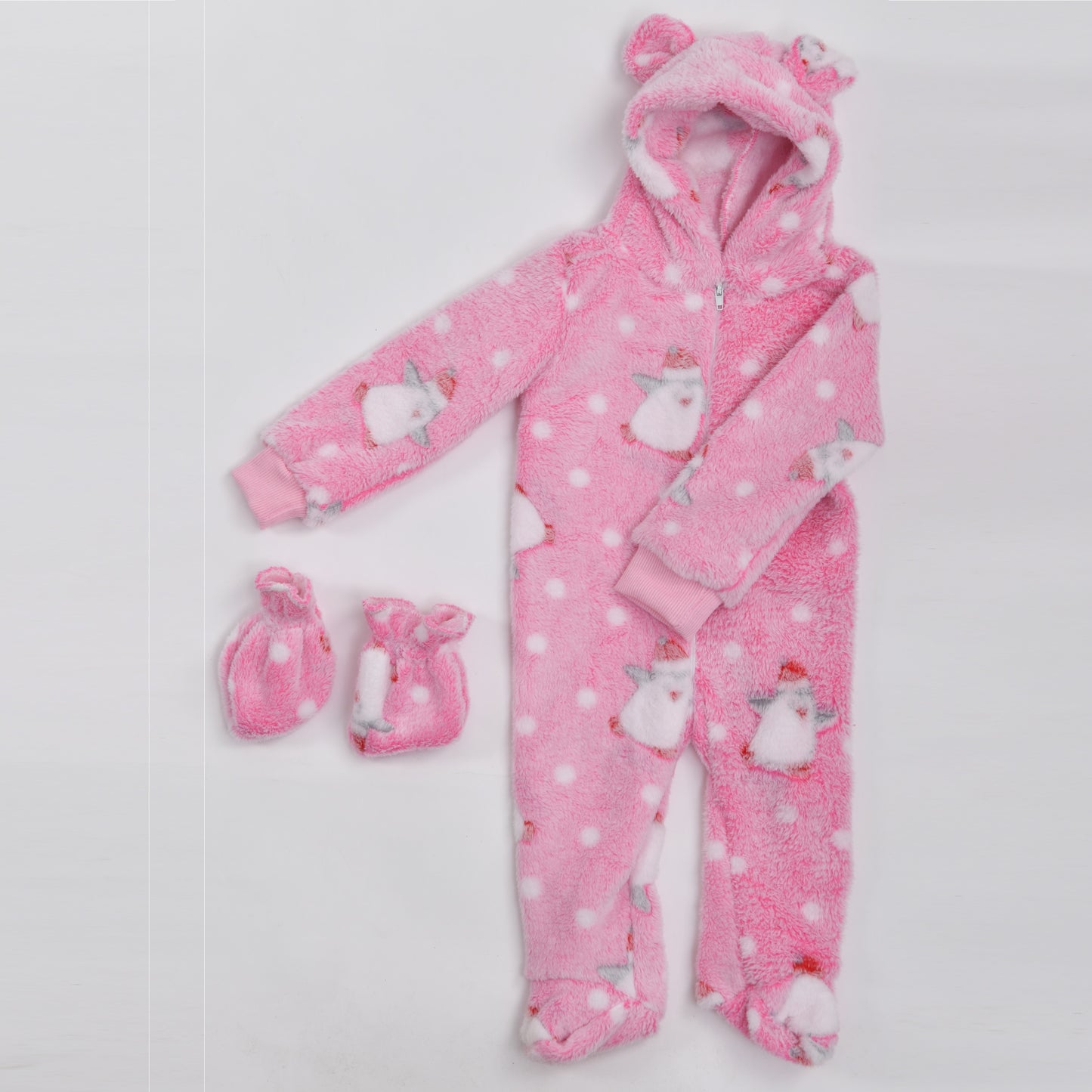 Pink Penguin Onesie