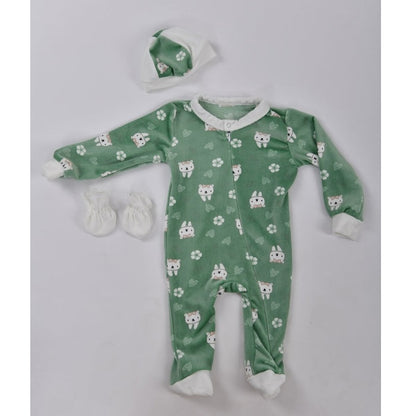 Green Teddy Bear Onesie