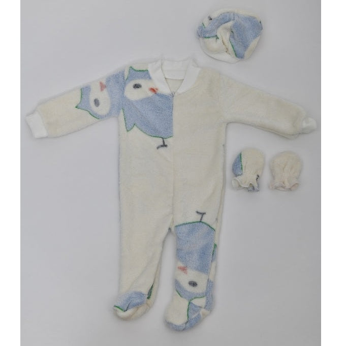 Fleece owl set