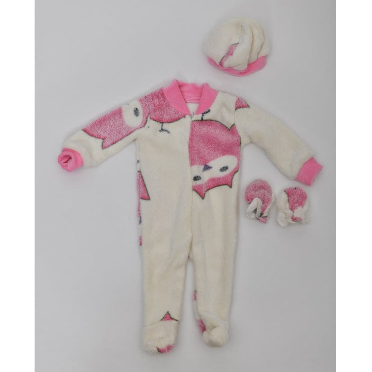 Fleece owl set