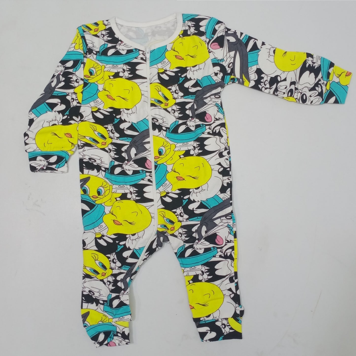 Gray Donald Duck Onesie