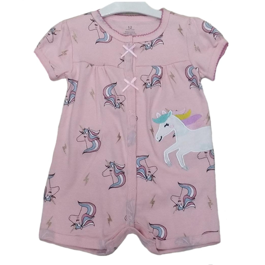 Carters Pink Unicorn Onesie