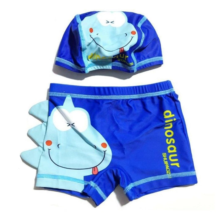 Swimsuit for boy with cap