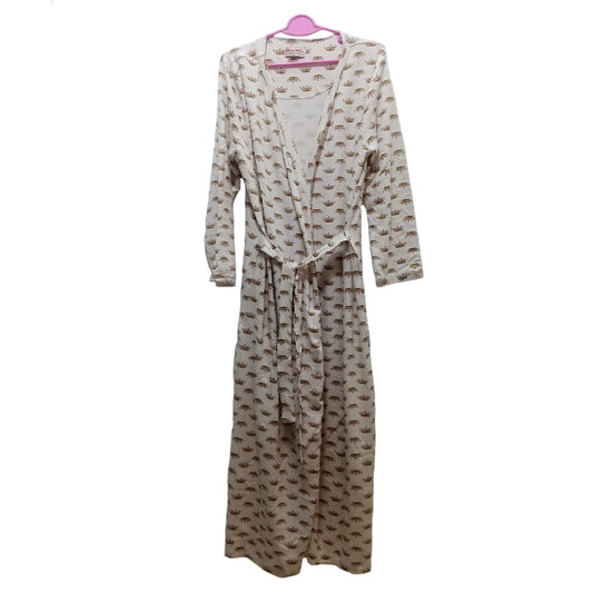 White dotted Crown Robe