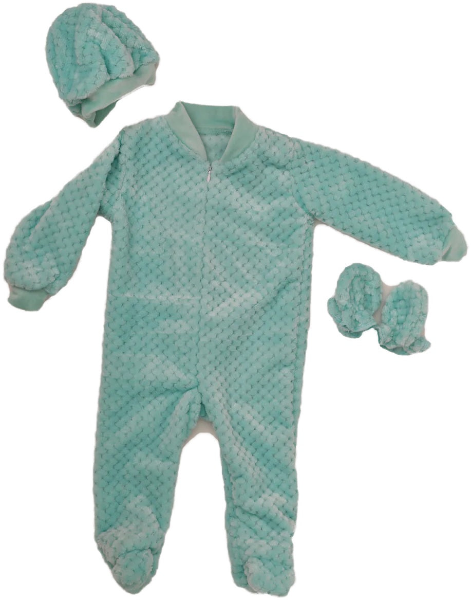 Baby fleece Onesie and Blanket