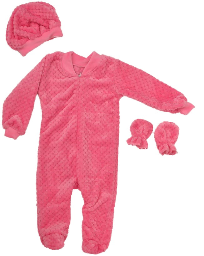 Baby fleece Onesie and Blanket