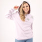 Nursing Fur fleece hoodie (with embroidery)