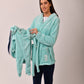 Matching fleece Oh-baby set