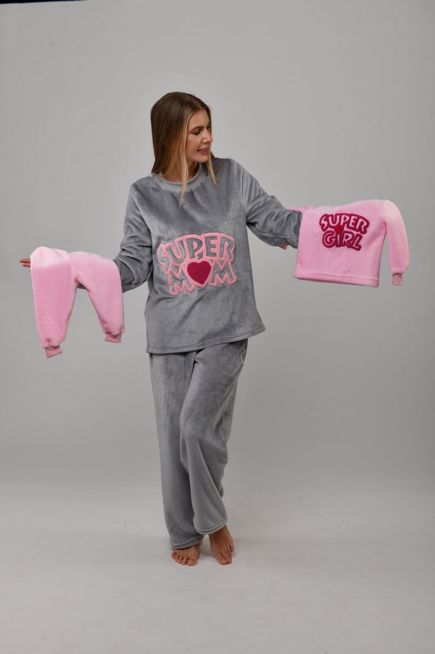 Super mum Fleece pj