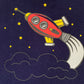 Navy Boys T-shirt Rocket